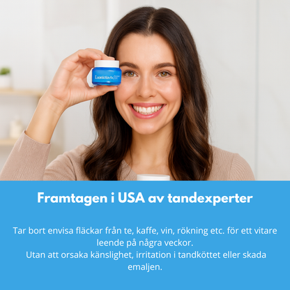 SimpyWhite™- Naturlig & Blekande tandkräm